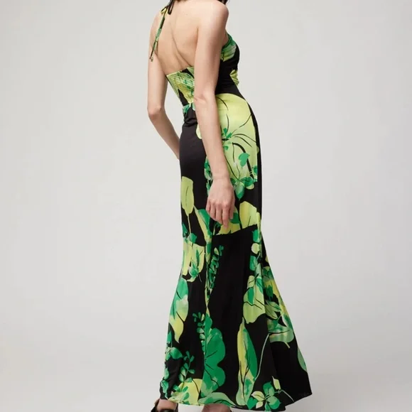 White House Black Market | Dresses | Tie Neck Halter Maxi Dress | Poshmark